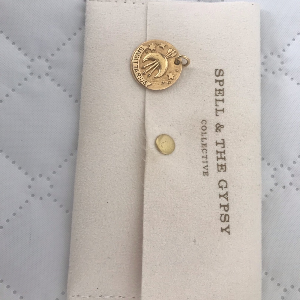 Spell and They Gypsy Sagittarius Zodiac Charm